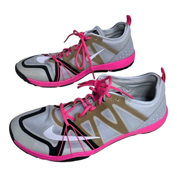 Nike Shoes - Nike Free Cross Complete Running Shoes, #749421-003, Grey Pink, Womens Size 7.5